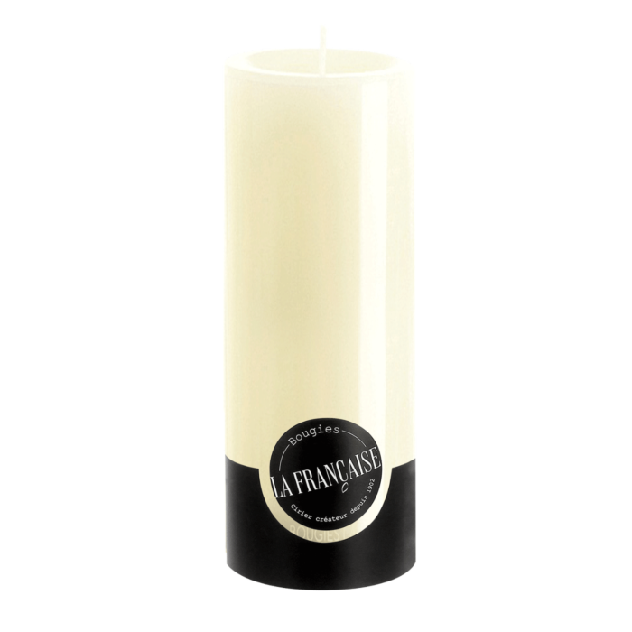Bougies La Francaise - Large Pillar Candle - Ivory